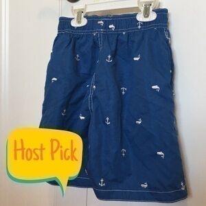 Carters boys size 7 swim trunks NWOT